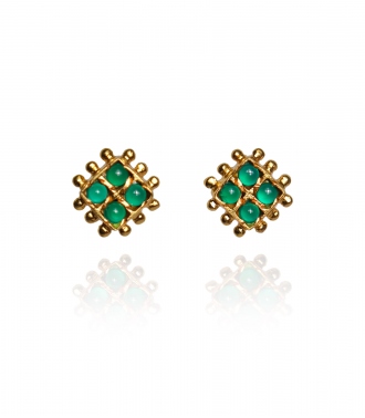 Indian gold plated earrings