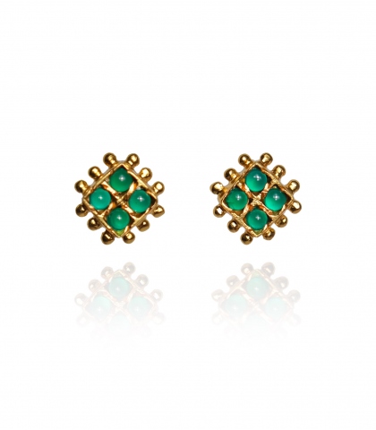 Indian gold plated earrings