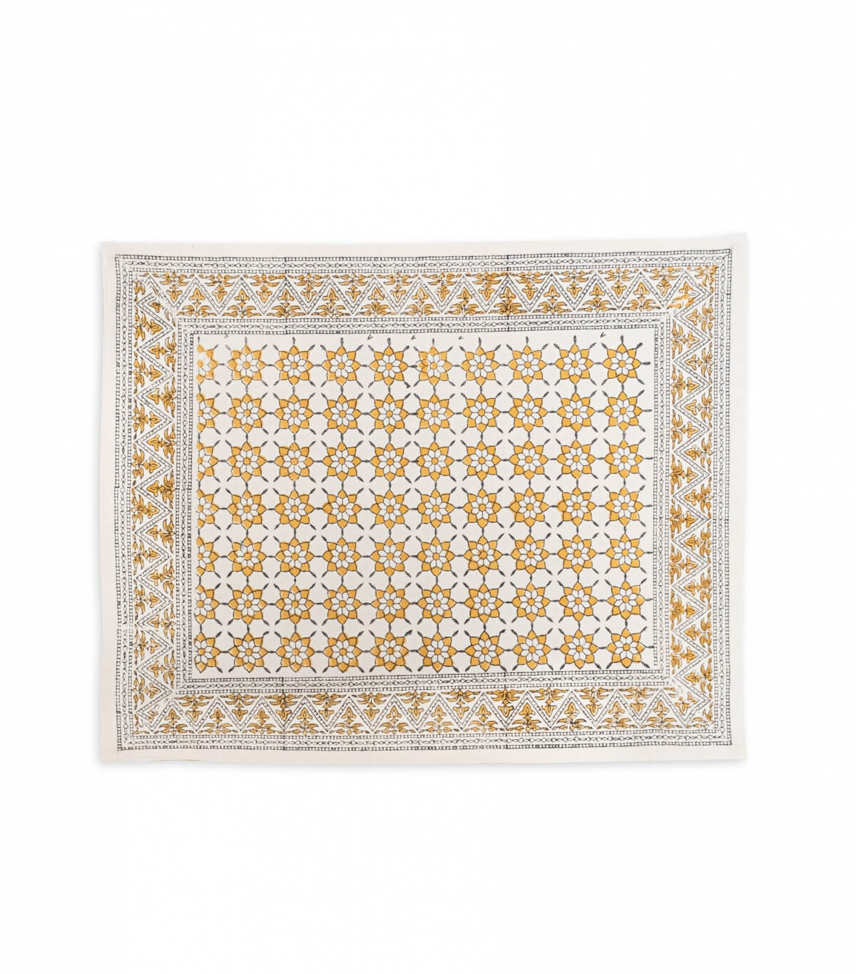 Table mat 14x18 inches - yellow