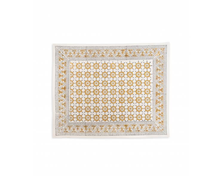 Table mat 14x18 inches - yellow