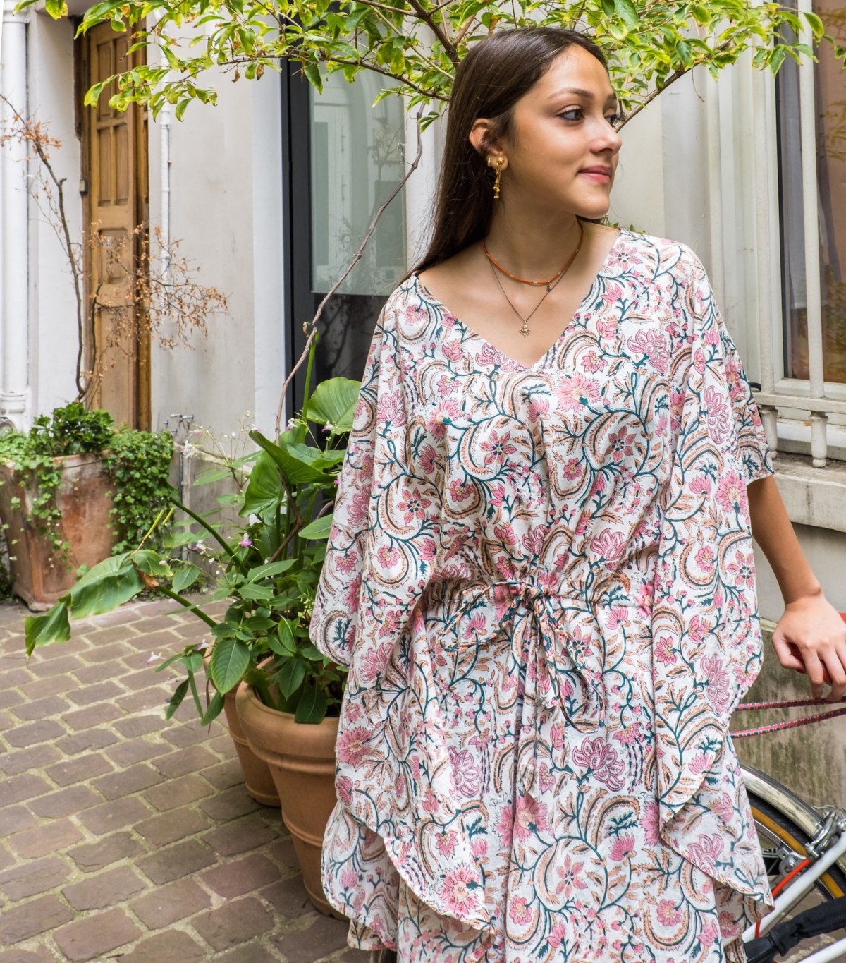 Robe de plage Bahaar Taille unique 100% coton