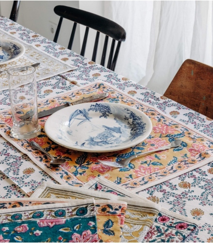 Linge de table façonné à la main - Jamini