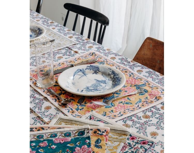 Linge de table façonné à la main - Jamini