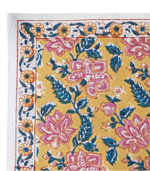 Set de table 35x45 cm - jaune multi
