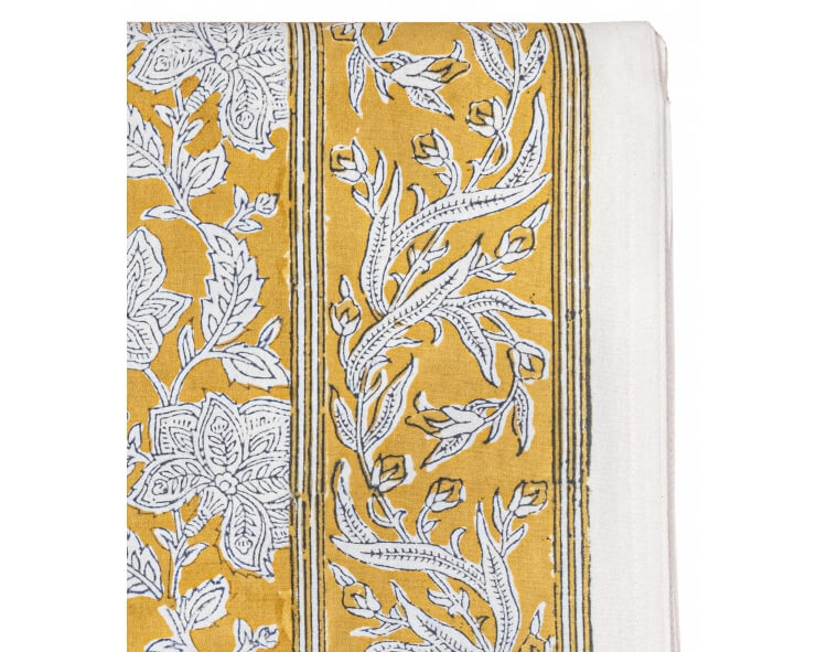 Table cloth 56x93 inches - yellow