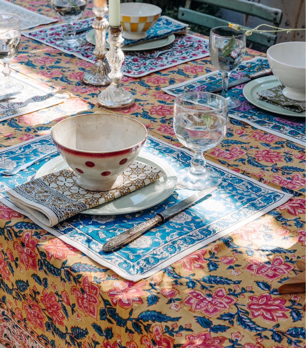 Linge de table bohème chic - Jamini