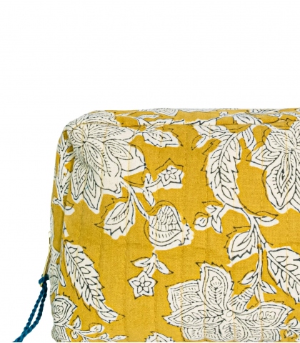 Toilet pouch 8x6 inches - yellow