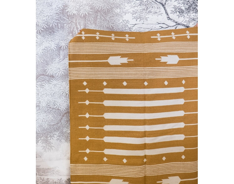 tapis tissé indien