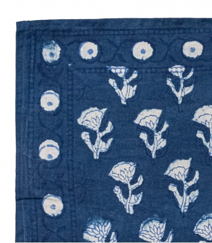 Foulard en coton - teinture naturelle