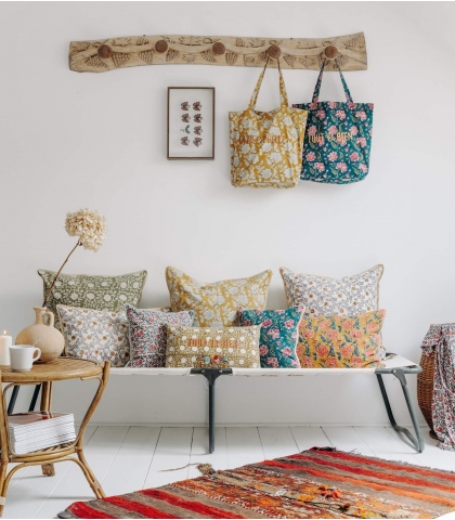 Boho chic indian decor