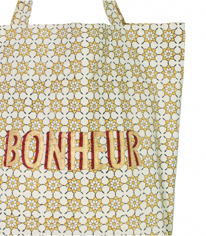 Cotton tote bag Phool by Jamini