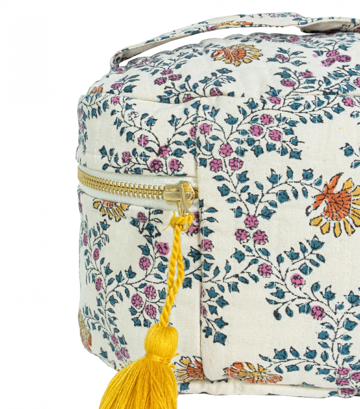 Vanity case 10x8x7 inches - offwhite