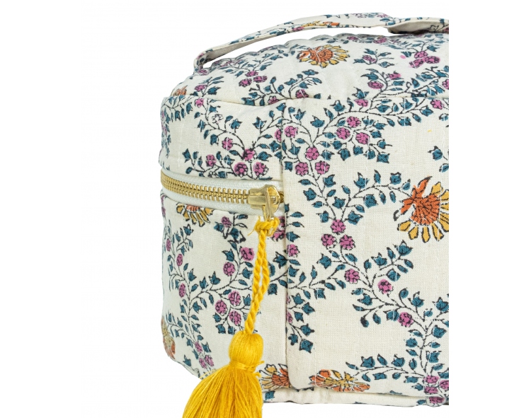 Vanity case 10x8x7 inches - offwhite