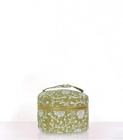 Vanity in olive cotton - Banna