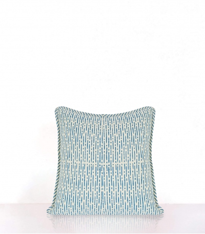 Housse de coussin 40x40 cm - bleue