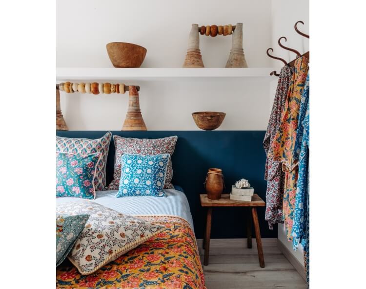 Décoration intérieure boho chic par Jamini