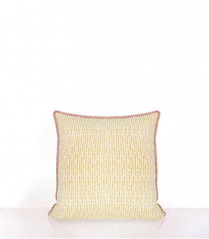 Housse de coussin 40x40 cm - jaune multi