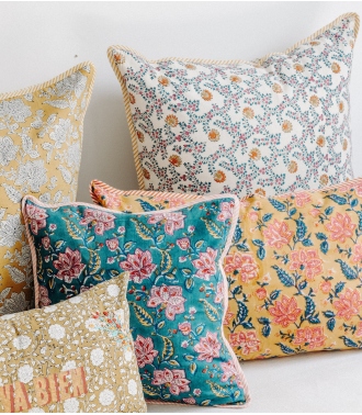 Boho chic pillows for home decoration by Jamini