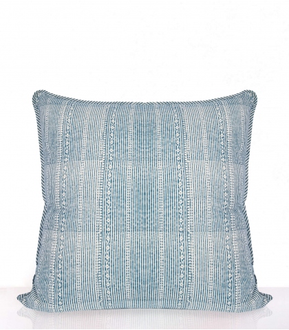 Hand-printed cushion cover Pankha