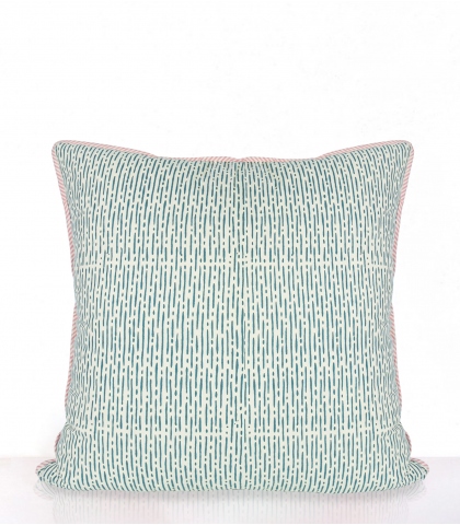 Housse de coussin 60x60 cm - vert multi