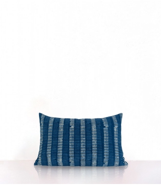 Indigo blue cushion cover Sundar