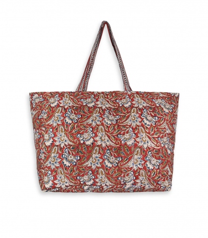 Sac en teinture naturelle brique - Bada