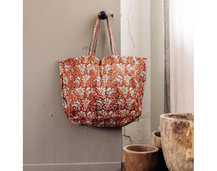Bada - Floral indian bag - 17x15 inches