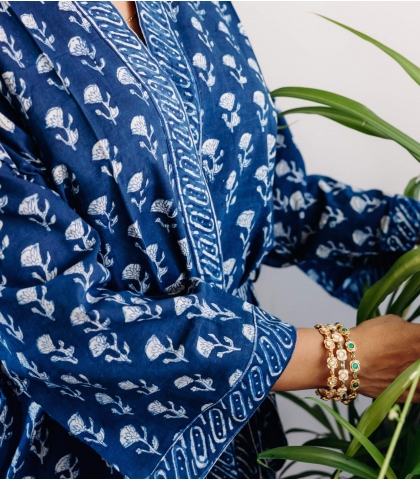 Kimono indien - taille unique