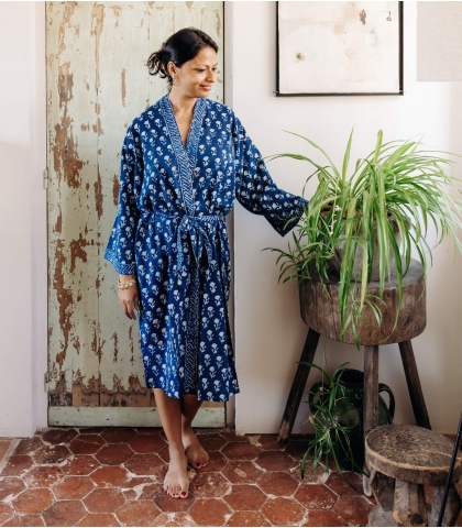 Kimono indigo Chota