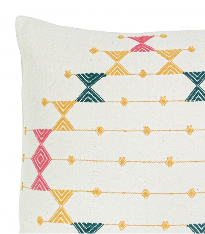 Kutchi, Ethnic cushion cover - 16x16 inches