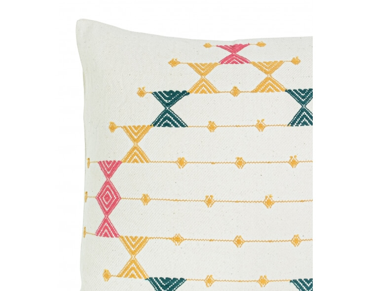 Kutchi, Ethnic cushion cover - 16x16 inches