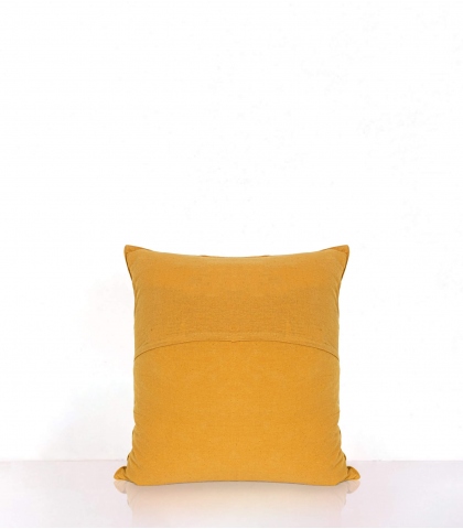 Mustard yellow cushion cover - 16x16 inches