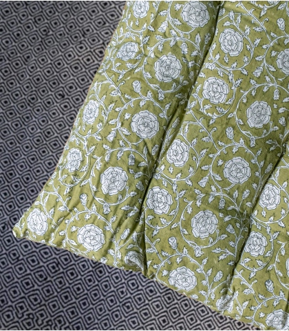 Matelas indien Banna olive
