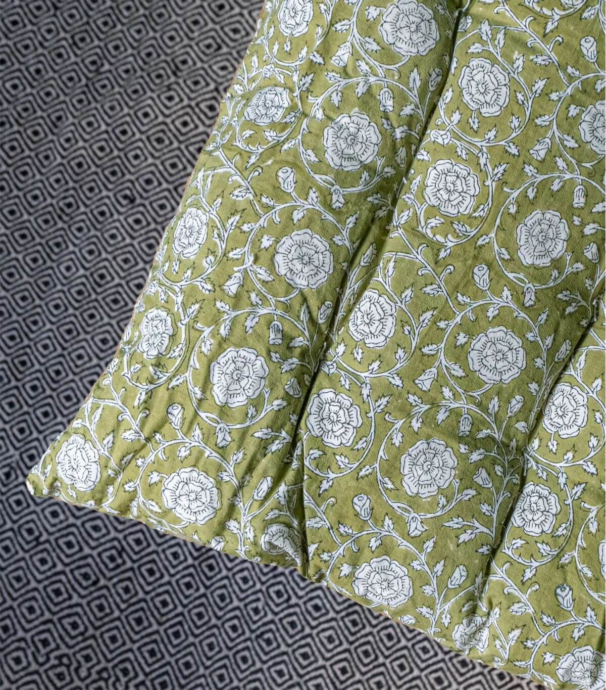 Matelas indien Banna olive