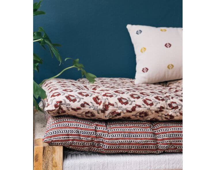 Matelas indiens en coton