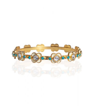 Indian bracelet with turquoises