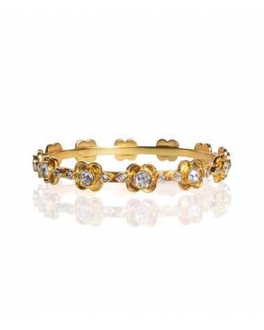 Indian bracelet with crystal