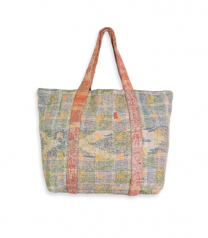 Kantha sac indien