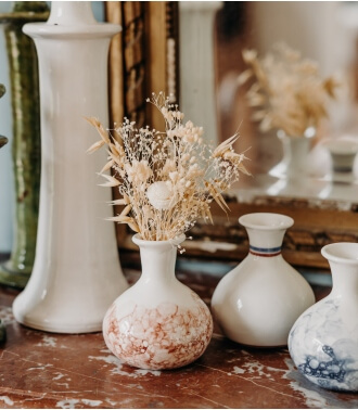 Hand made ceramic vases from Greece
