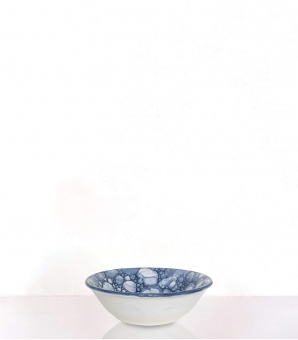 Bol en céramique 17 cm bleu