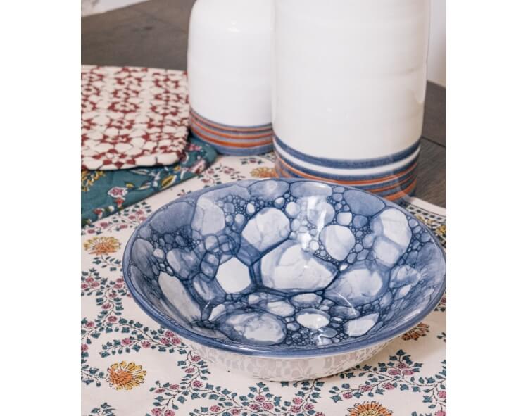 Ceramic bowl 7 inches - hand made