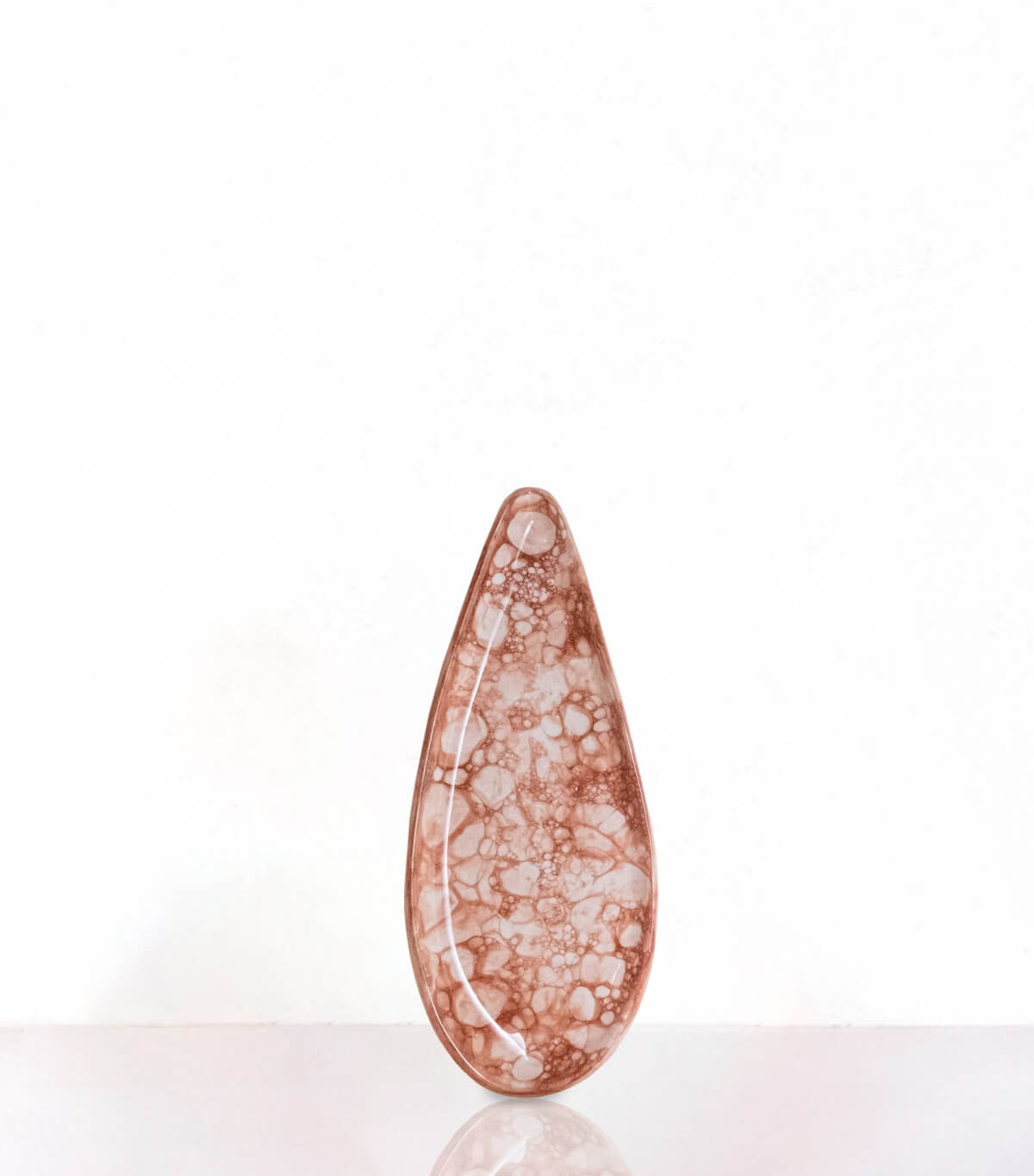 Red ceramic dish