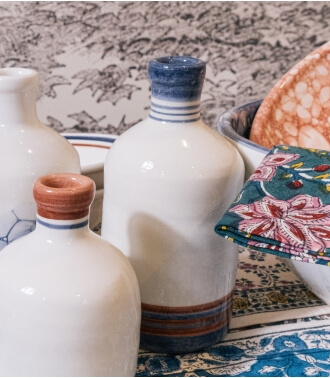 Handmade greek ceramic vases