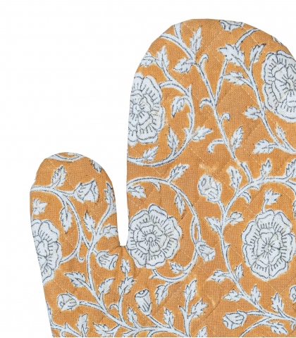 Cotton kitchen glove 6x13 inches - Banna tan