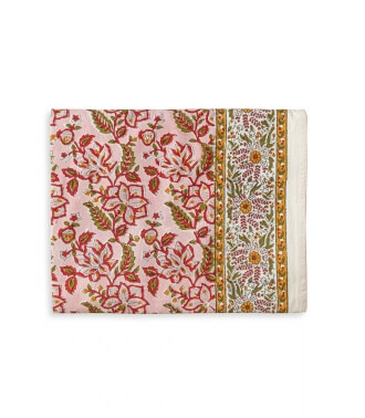 Rectangle table cloth Rang pale pink