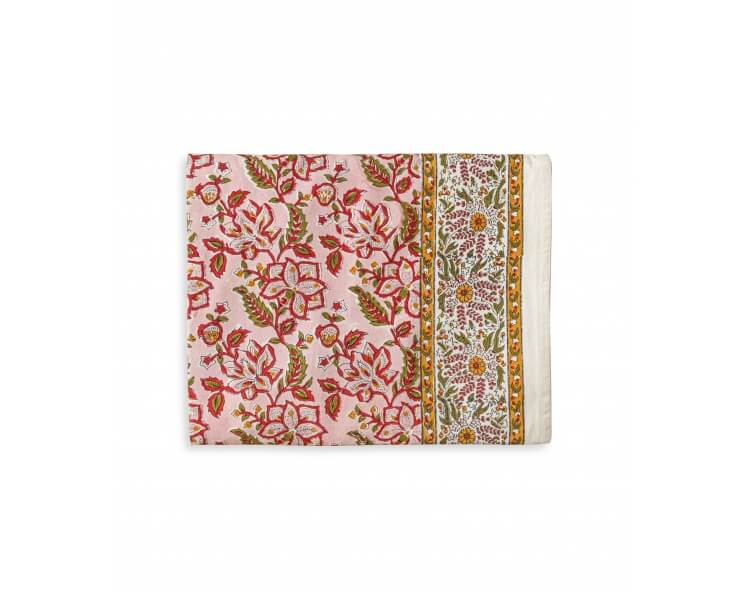 Rectangle table cloth Rang pale pink
