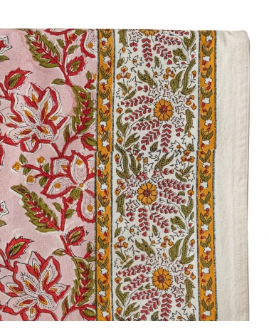 Large tablecloth 69x138 inches - pale pink