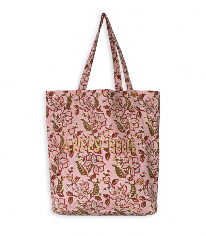Tote bag LVB Rang pale pink