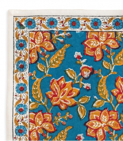 Table mat 14x18 inches - blue
