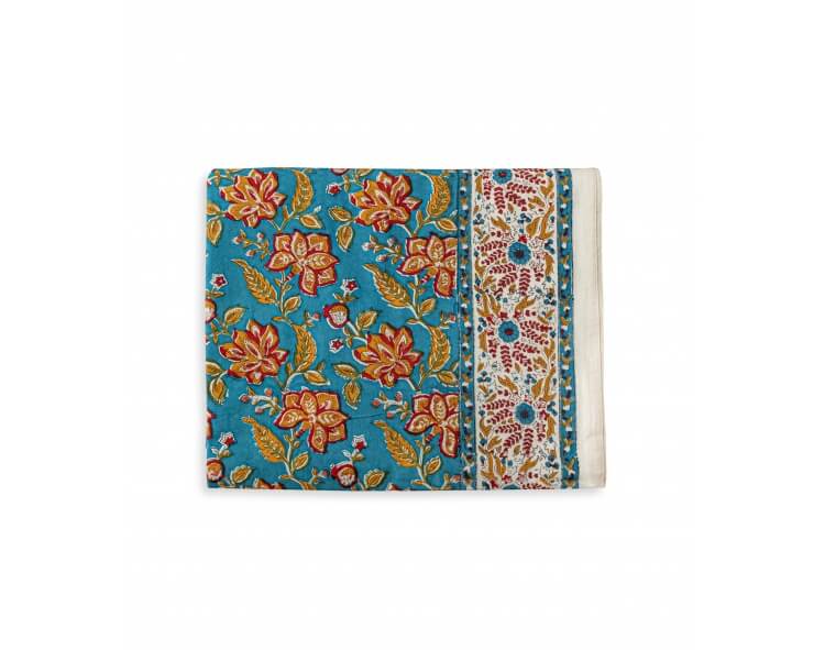 Nappe rectangle Rang bleue